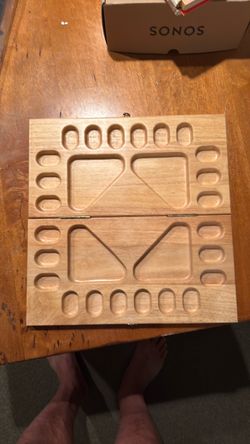 Wooden Artist Paint Palette Box