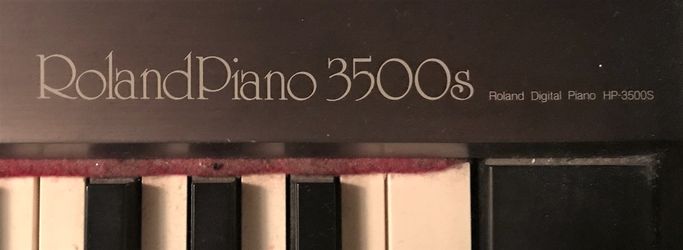 Roland　電子ピアノ　HP-3500s Roland HP-3500S Digital Piano – Used, Excellent Condition