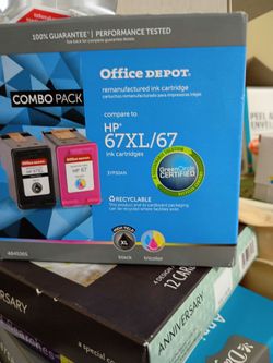 Assorted ink cartridges