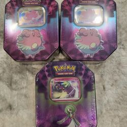Pokemon Blissey Gardevoir Tins