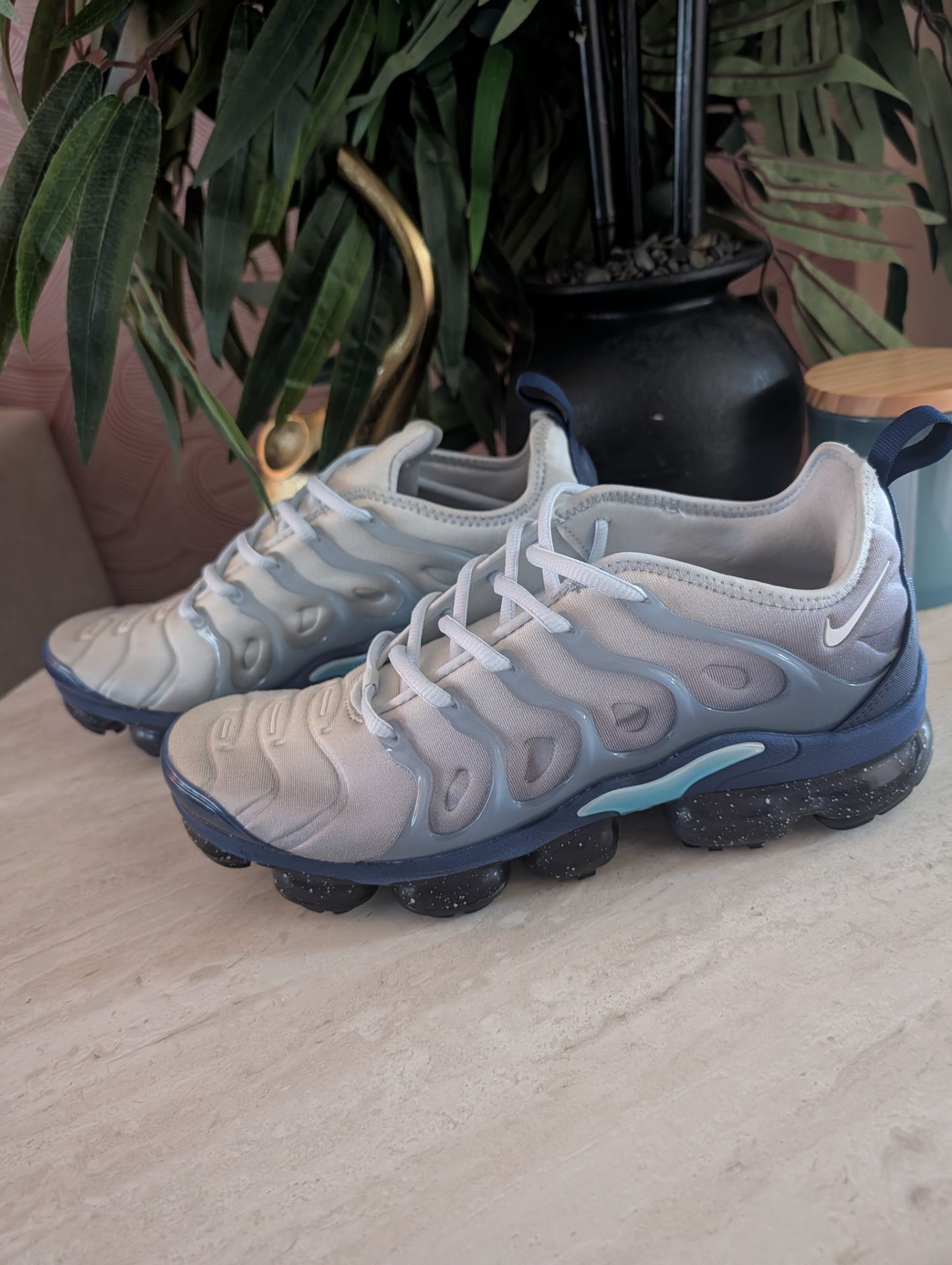 Nike Air VaporMax Plus Blizzard (Coastal Blue / Light Blue - Blue Void - White)
Size 9.5