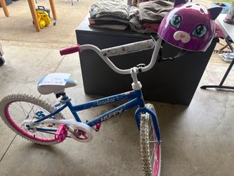 Huffy Bike and helmet