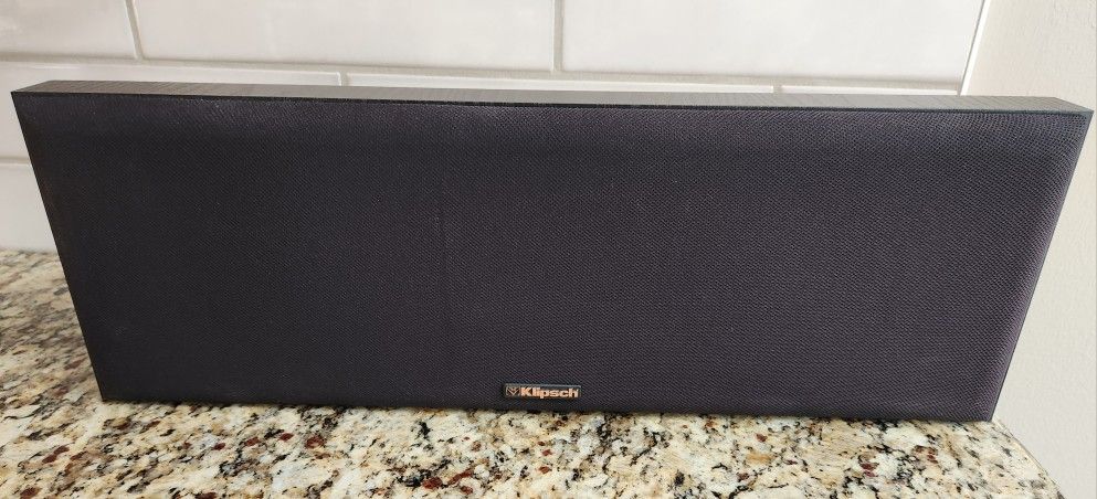 Klipsch KV-1 Center Channel Speaker Home Theater 3-Way Audio Audiophile Black