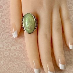 Bohemian Style Ring, Size 8
