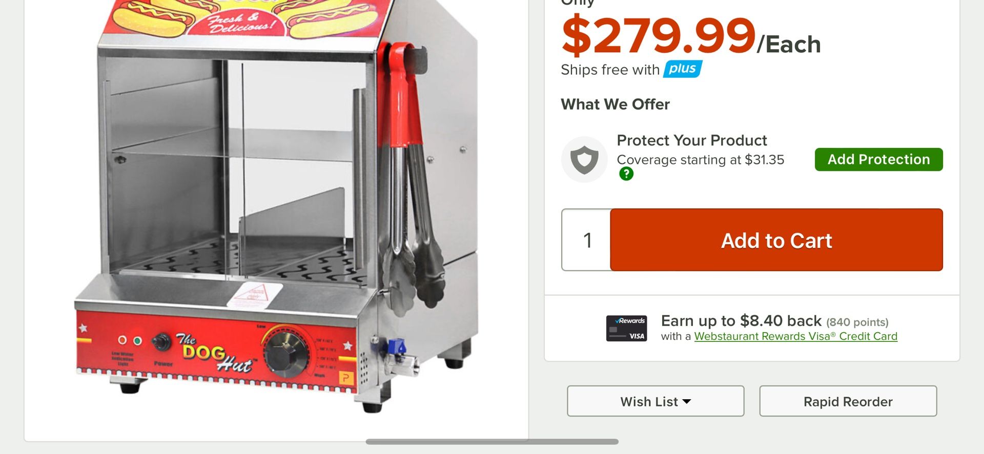 Snow Cone Machine And Hotdog Warmer