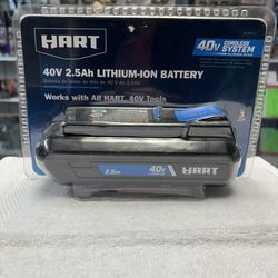 Hart 40v 2.5Ah LITHIUM-ION
