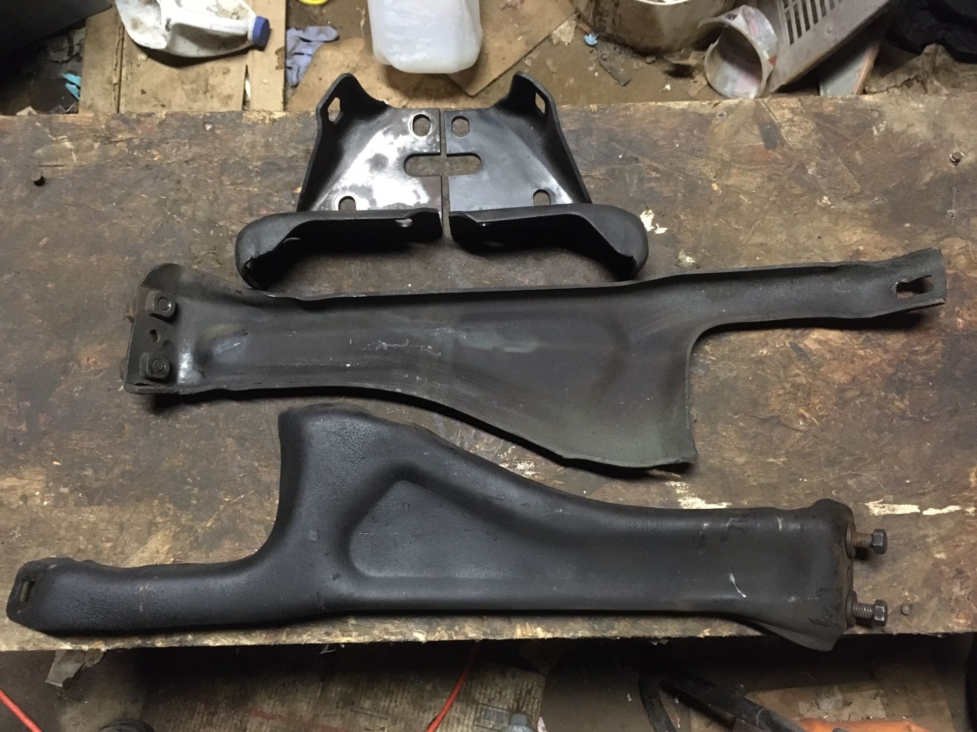 Front bumper mounting brackets off of 1987 Chevy K5
