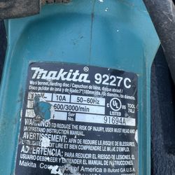 MAKITA AND DWALT GRINDERS