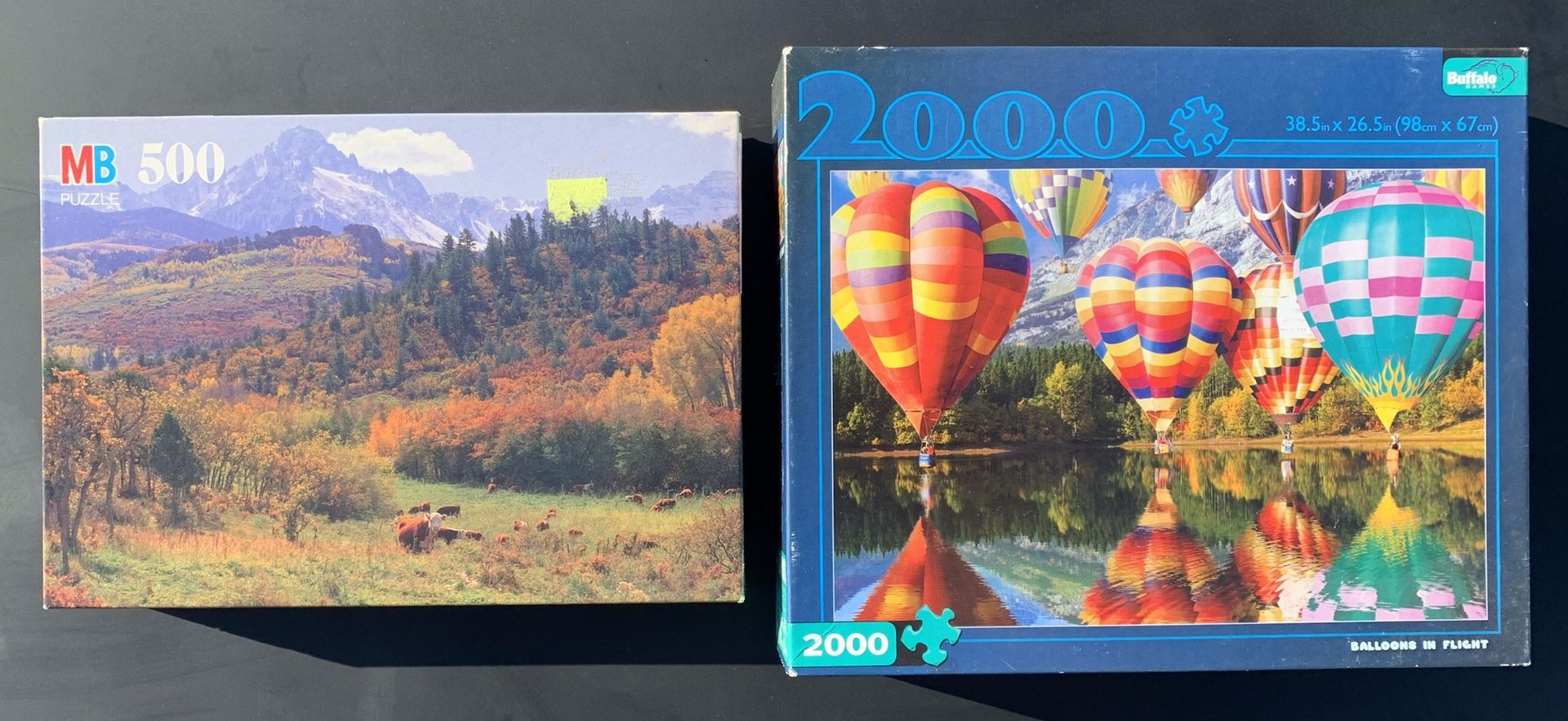 Jigsaw Puzzle Lot of 2 (1 new and 1 used)
