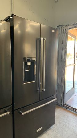 Kitchen Aid French Door Dark Stainless
