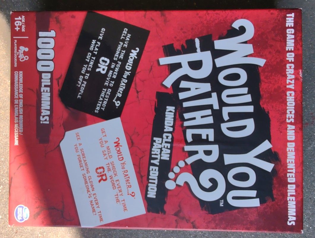 Would You Rather Board Game