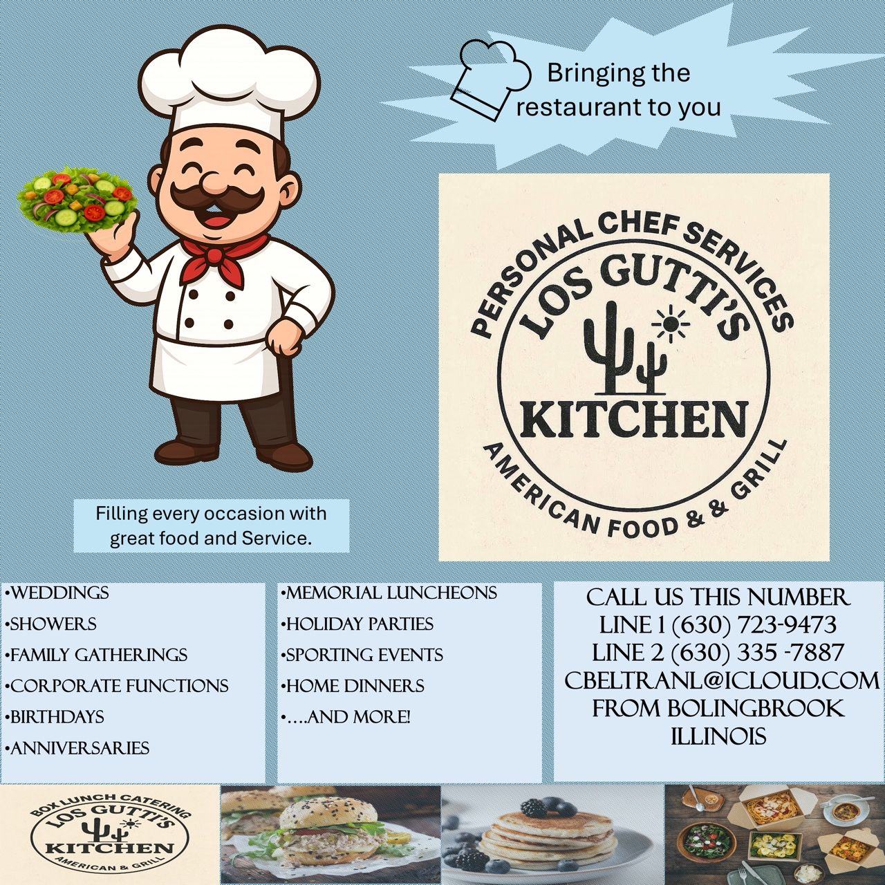 We Can Bringing The Kitchen To You