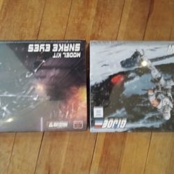 Gi Joe 6 In Model Kit Snake Eyes And Storm Shadow New In Box