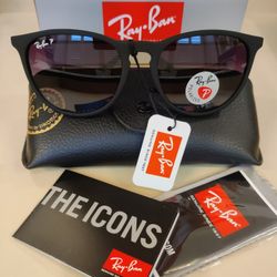 Classic Erika Matte Black Polarized Style 4171 😎🕶️😎🕶️😎