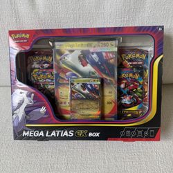 Brand New Pokémon TCG: Mega Latias ex Box Evolution