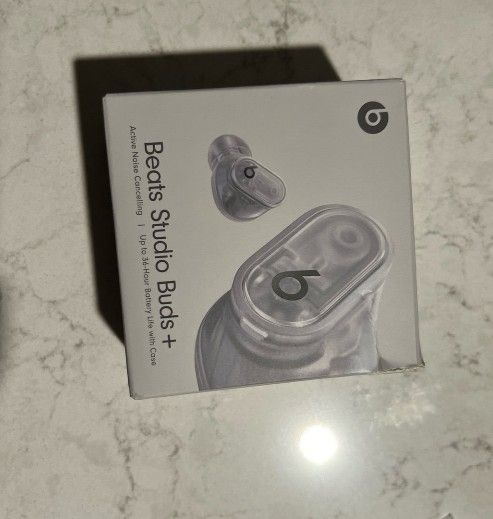 Beats Studio Buds. Transparent. brand New