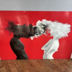 Glass Living Room Picture/ Decor