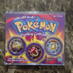Pokemon Battling Coin Game
