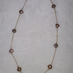 Vintage Sterling Silver Necklace 