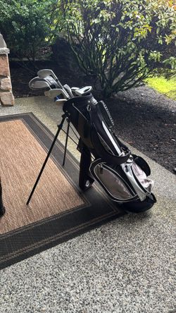 Jr Left Handed Golf Set USKG-60 (v5) - Players 60”-63”, 5’0”-5’3”