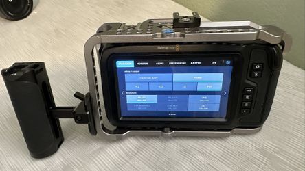 BlackMagic 4k Camera W/lens