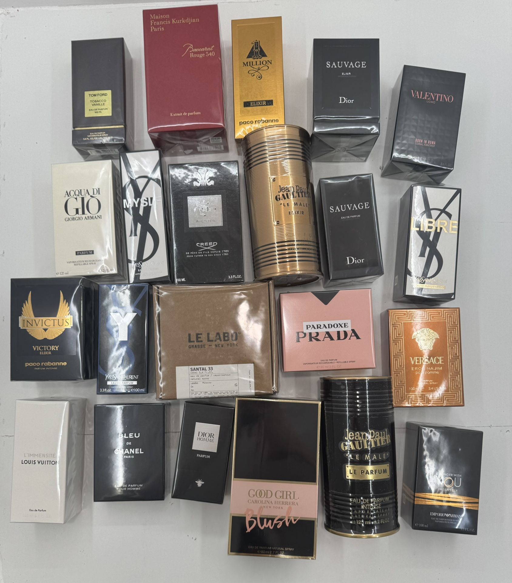 Colognes and Perfumes, Fragrances