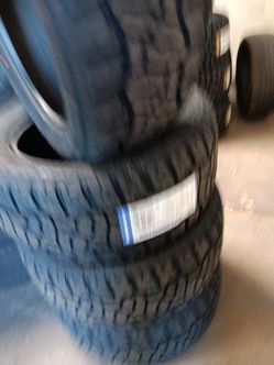 New set of tires 33 1250 20 lt