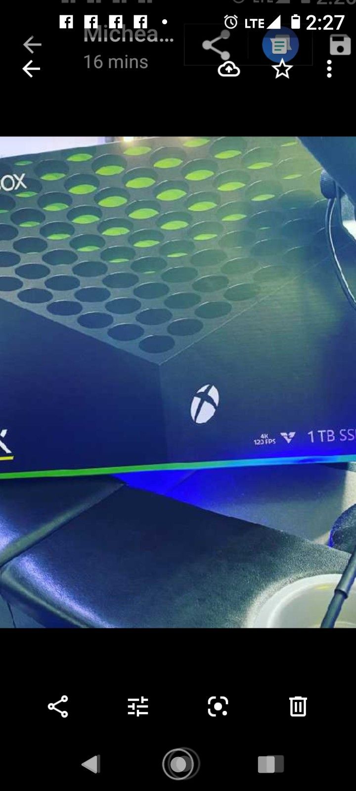 Xbox Series X Great Gift For Christmas ! Brand New Unopened ,Sealed Please Only Serious Buyers π