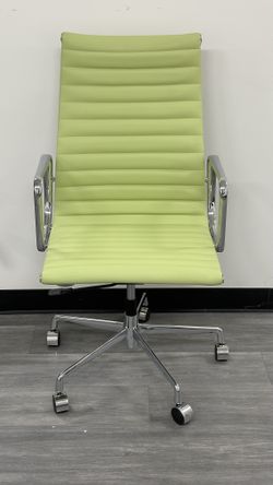 Brand New Eames Style Leather Office Chair - 2 Available 