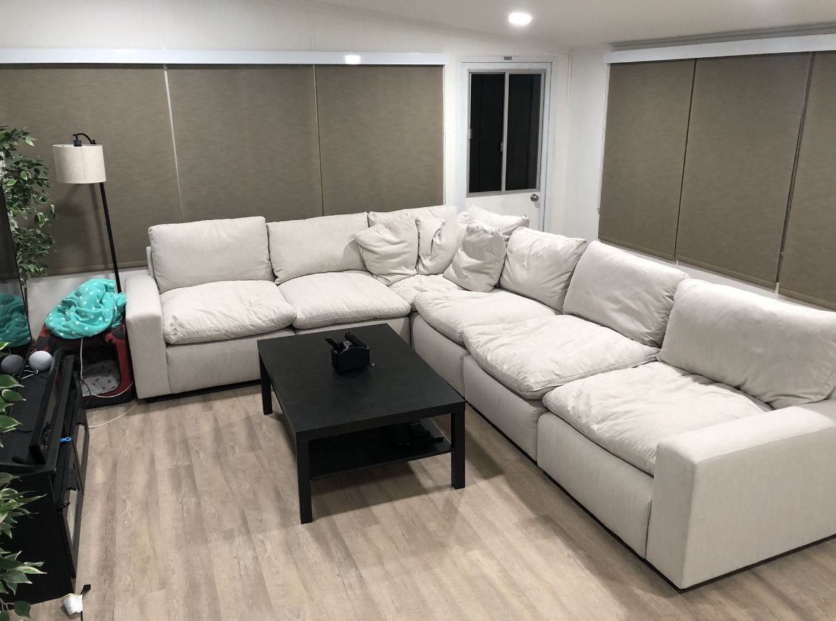 Ashley’s Furniture Savesto Couch (Ivory) “Cloud Couch” dupe