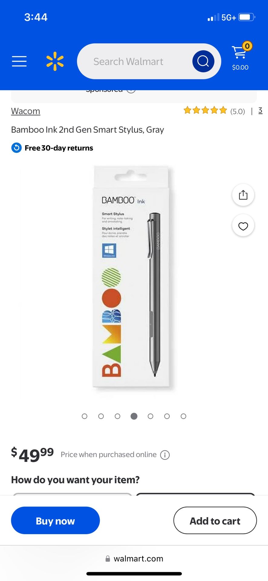 Bamboo Wireless Stylus Pen Windows 10
