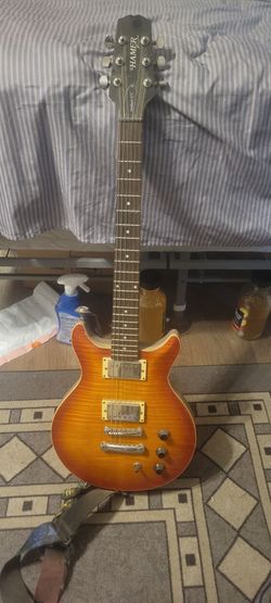 Hamer xt series Sunburst A/T electric guitar