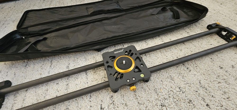 Neewer Carbon Fiber Camera Track Slider Video Stabilizer Rail (80cm)