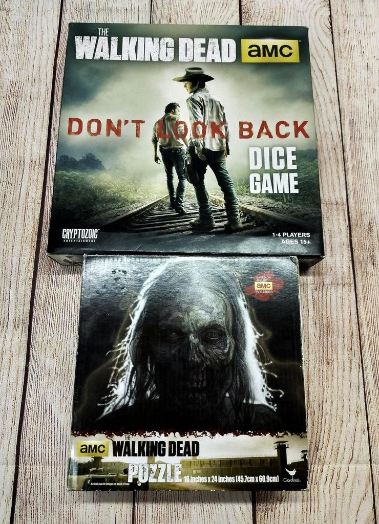 Walking Dead Dice Game And Puzzle