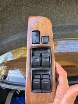 Lexus ES 300 Car Driver side Power Window Switch Panel Wood Trim