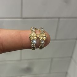 Moissanite Diamond Earrings 