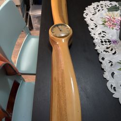 Wooden clock propeller