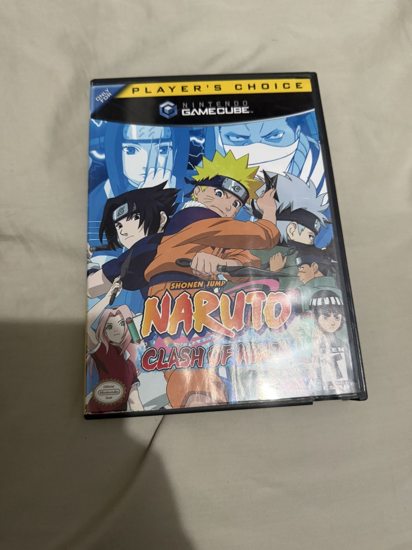 GameCube Game Naruto Clash Of The Ninja