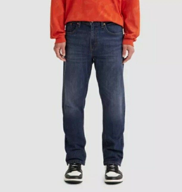 Levi's Men's 559 Relaxed Straight Fit Dark Wash Denim Jeans - 32×36