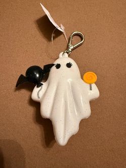 Bath And Body Works Party Ghost Halloween Pocketbac Sanitizer Holder