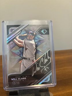 Topps Diamond Will Clark Autographed