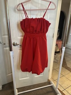 Juniors RED Dress Small