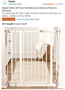 Regalo Extra Tall 3ft Baby Gate for kids, pets, dogs, puppy