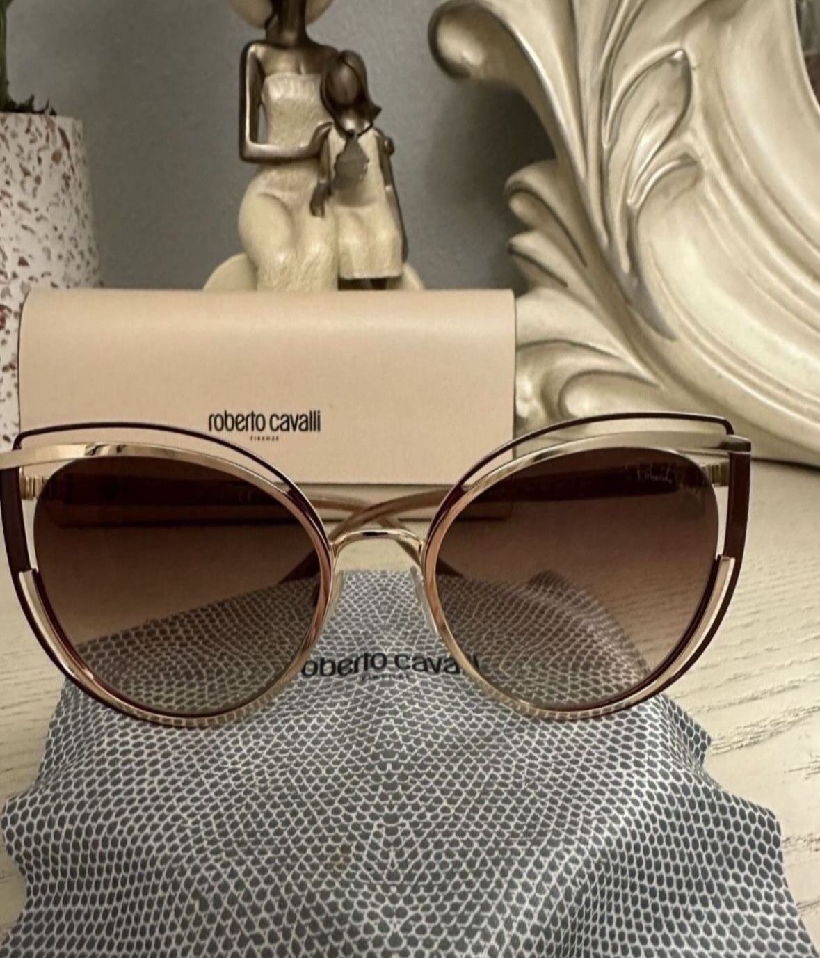ROBERTO CAVALLI Cat Eye Sunglasses, New