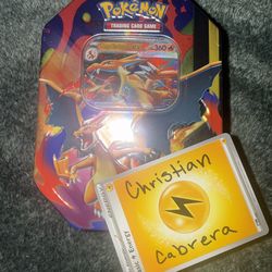 Pokémon Mega Charizard Tin (Trade)