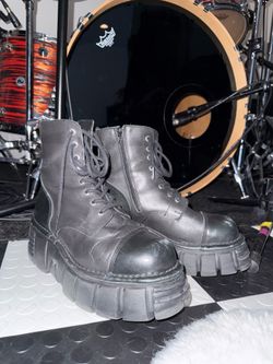 New Rock Boots UK 42 M-NEWMILI083-S39