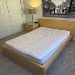 IKEA MALM DOUBLE BED FRAME