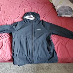 Black Columbia Rain Jacket