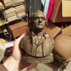Antique Jefferson Standard Life Insurance Company Bust