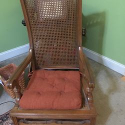 Antique Platform Rocking Chair